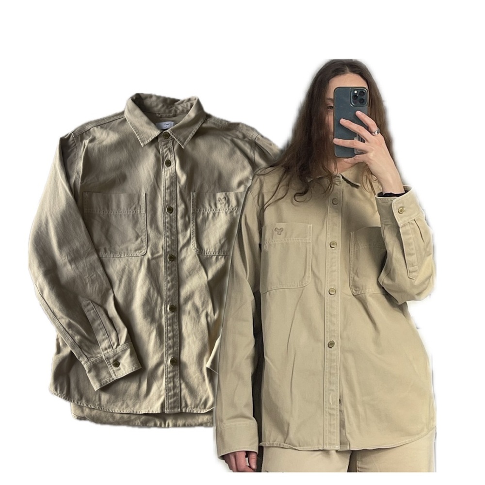 Aritzia TNA Workwear Canvas Jacket
